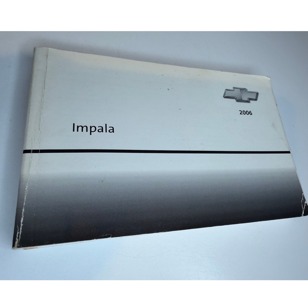 2006 Chevrolet Impala OEM Owners Manual GM Factory Glove Box Guide